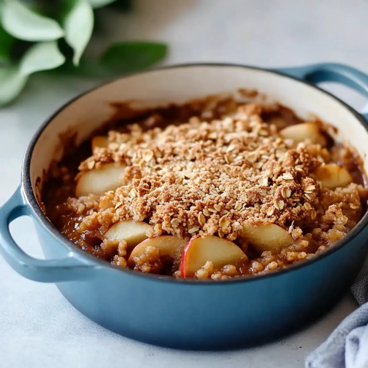 Indulge in Amazing Dutch Oven Oat Apple Crisp Bliss 4 Amazing Dutch Oven Oat Apple Crisp