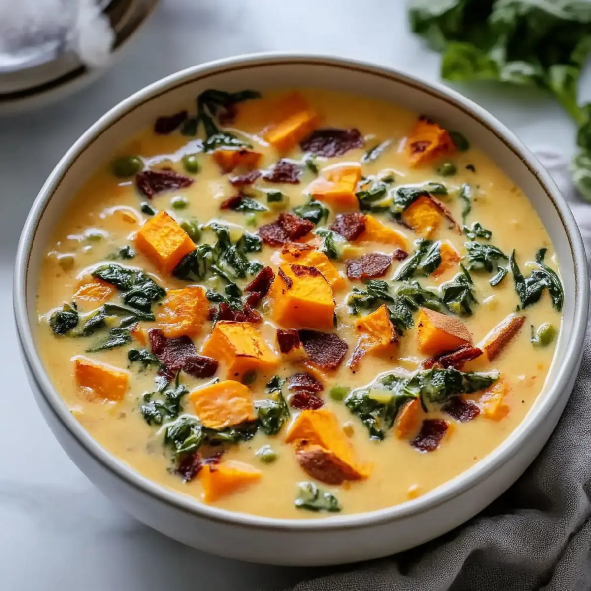 Comfort in a Bowl: Cozy Sweet Potato Chowder Recipe 3