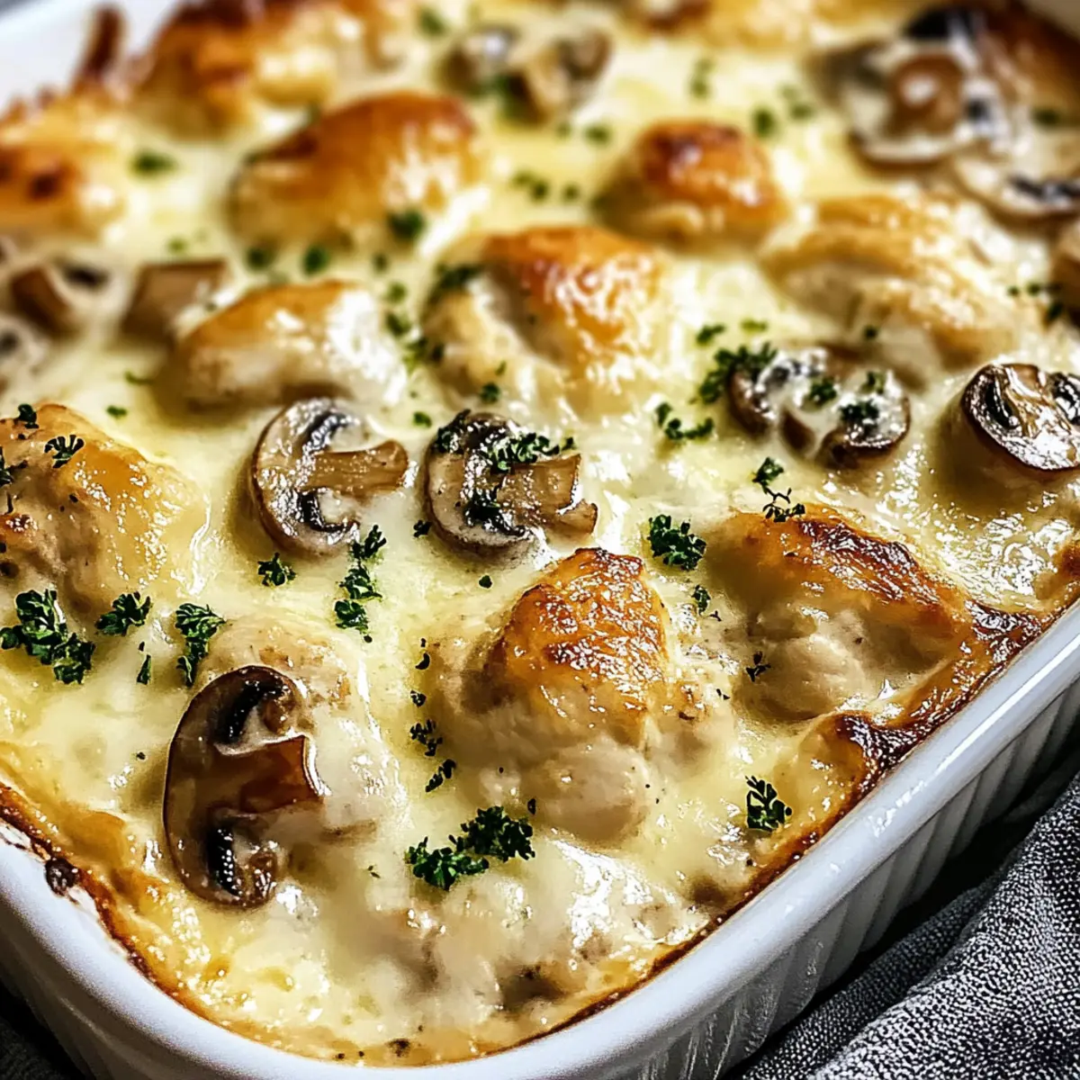 Irresistible Creamy Chicken and Mushroom Bake for Effortless Dinners 2 hmjmljjm5owrdmoybb3b