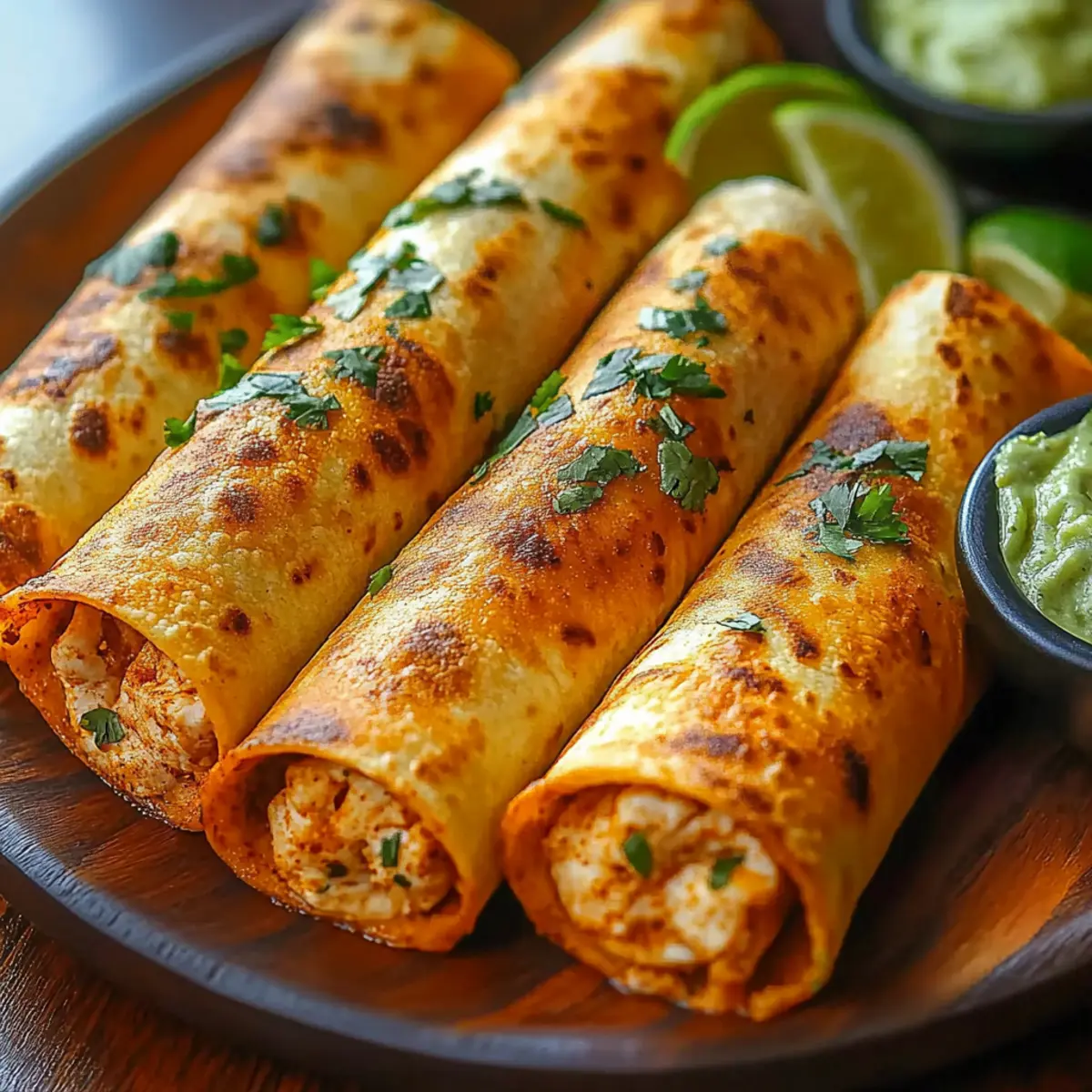 Crunchy Oven-Baked Chicken Taquitos You’ll Love Making