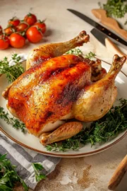Easy Whole Roasted Chicken Recipe