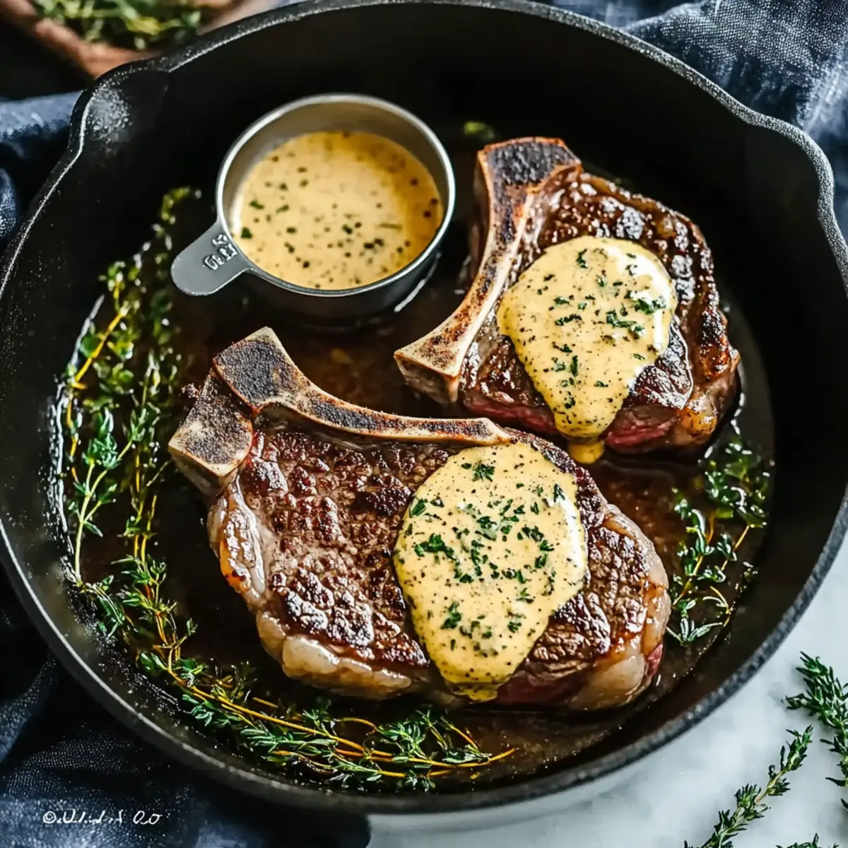 Sizzle & Savory: Ultimate Juicy Oven-Baked Steak with Creamy Pan Sauce 1